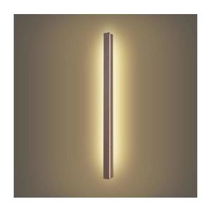 Brilagi-LED Aplică de perete pentru exterior LINEAR LED/22W/230V 3000K IP65 100 cm maro CRI 90 imagine