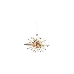 Endon 81936 - Candelabru suspendat cu lanț 6xE14/40W/230V, auriu imagine