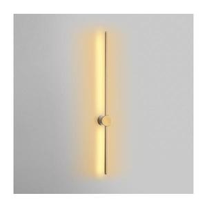 Aplică LED de perete SWORD, 13W/230V, 3000K, auriu mat imagine