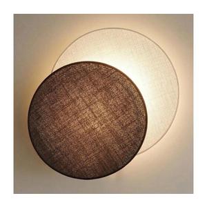 Brilagi - Aplica de perete CIRCLES 1xE27/60W/230V Ø 45 cm crem/maro imagine