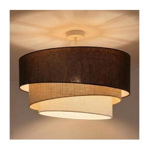 Brilagi - Lustră aplicată TRIO 3xE27/60W/230V Ø 60 cm maro/bej/alb imagine