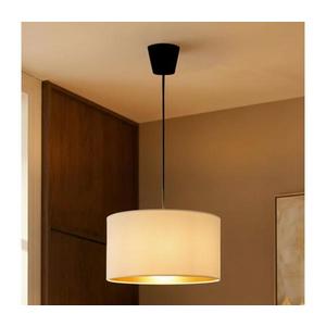 Brilagi - Lustră suspendată VELVET pe cablu, 1xE27/60W/230V, Ø 40 cm, crem/auriu imagine