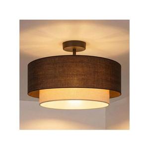 Brilagi - Plafonieră LED BOHO ECO 1xE27/10W/230V Ø 40 cm maro/crem imagine
