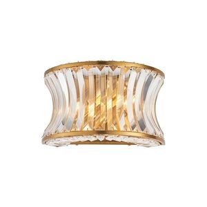 Endon 106812 - Aplică de perete 2xE14/7W/230V aurie imagine