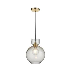 Endon 107948 - Lustră pe cablu 1xE27/10W/230V auriu/gri fumuriu imagine