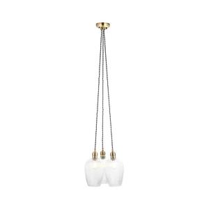 Endon 120656 - Lustră suspendată pe cablu 3xE27/10W/230V alamă imagine