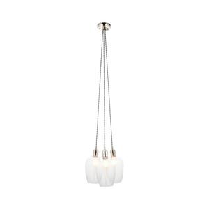 Endon 120644 - Lustră suspendată cu cablu, 3xE27/10W/230V, crom lucios imagine