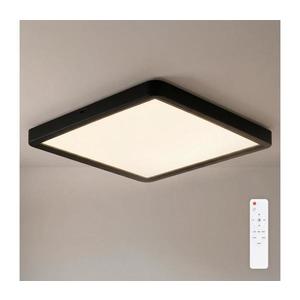 Brilagi - Plafonieră LED dimabilă ESTELA SQUARE LED/36W/230V 31x31 cm neagră + telecomandă imagine