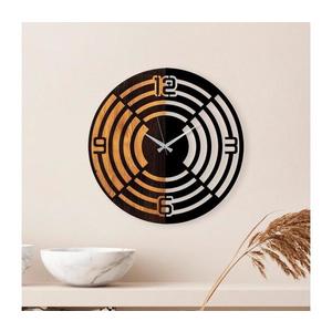 Ceas de perete d. 56 cm 1xAA lemn/metal imagine