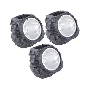 SET 3x corp de iluminat LED solar Eglo 48505 3xLED/0, 06W 600 mAh imagine