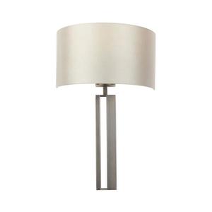 Endon 95449 - Aplica de perete 1xE27/10W/230V bej/crom mat imagine