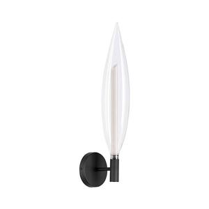 Aplica de perete NORDIC 1xG9/5W/230V neagră/transparentă imagine