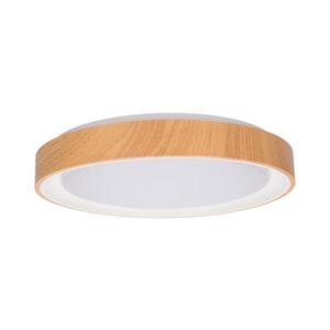 Brilagi - Plafonieră LED FLOCO, 24W, 230V, Ø 30 cm, lemn/alb imagine