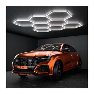 Plafonieră LED 350W/85-265V 6500K 313x298 cm CRI 90 IP44 albă imagine