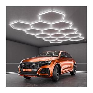 Plafonieră LED 570W/85-265V 6500K 522x298 cm CRI 90 IP44, albă imagine