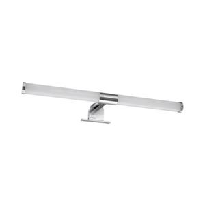Aplica LED pentru oglindă de baie 2-în-1 APA LED, 6W, 230V, 40 cm, IP44, crom lucios imagine