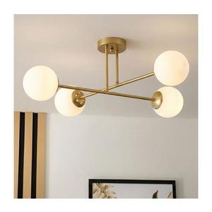 Brilagi - Lustră aplicată MALIVA 4xE14/15W/230V auriu/alb imagine