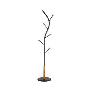 Cuier de podea STILE 186 x 38 cm, negru imagine