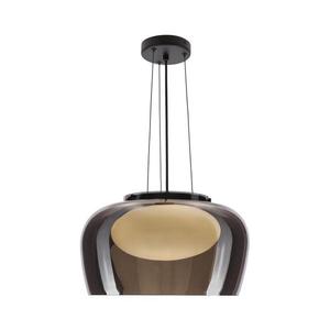 Lustră suspendată pe cablu INSIEME, 1xGX53/10W/230V, Ø 38 cm, negru fumuriu imagine