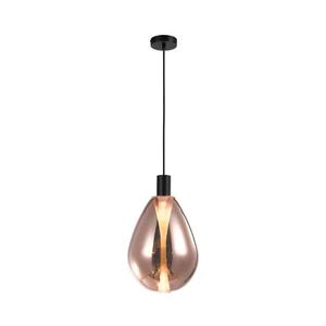 Lustră pe cablu DENSO 1xG9/5W/230V Ø 20 cm cupru/negru imagine
