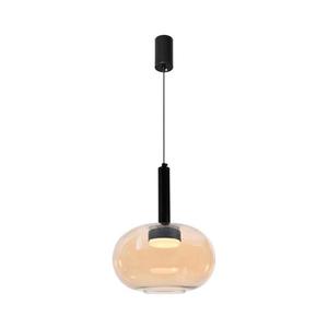 Pendul pe cablu BUENO 1xGX53/9W/230V Ø 25 cm, bej fumuriu imagine