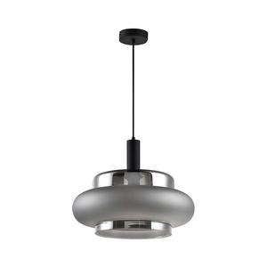 Pendul BRIZI 1xE27/40W/230V gri/fumuriu imagine