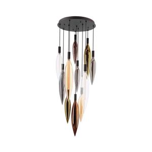 Candelabru pe cablu NORDIC, 11xG9/5W/230V, negru imagine