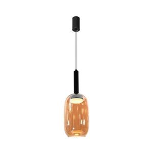 Pendul pe cablu BUENO 1xGX53/9W/230V Ø 15 cm maro fumuriu imagine