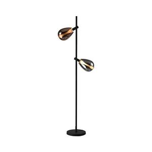 Lampadar DENSO 2xG9/5W/230V crom negru/cupru imagine