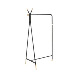 Cuier de podea CHENE 165x91 cm, negru/bej imagine