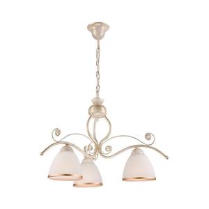Brilagi - Lustru LED ANTICO cu lanț, 3x E27/60W/230V, 3000K, patină albă imagine