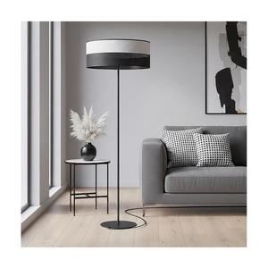 Lampadar KARBON 1xE27/15W/230V negru/gri imagine