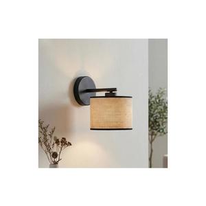 Aplica de perete ECO 1xE27/15W/230V bej/ratan imagine