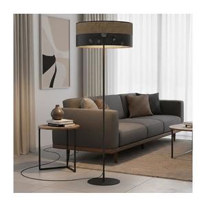 Lampadar KARBON 1xE27/15W/230V negru/maro imagine