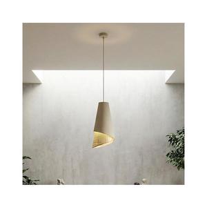Lustră suspendată pe cablu MODA 1xE27/15W/230V bej/ratan imagine