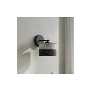 Aplica de perete KARBON 1xE27/15W/230V negru/gri imagine