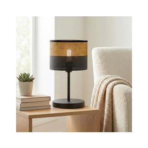 Lampă de masă KARBON 1xE27/15W/230V negru/maro imagine