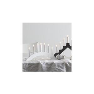 Sfeșnic de Crăciun BEA 7xE10/3W/230V alb Eglo 410449 imagine