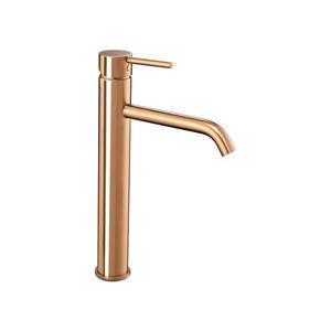 REA-B6321 - Baterie pentru lavoar LUNGO 28 cm, aur roz imagine