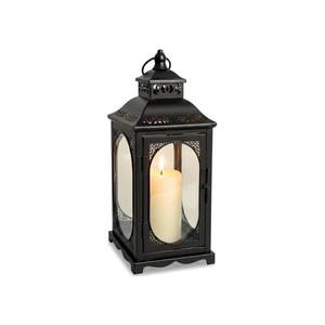Felinar decorativ ROSEHILL, 40 cm, negru imagine