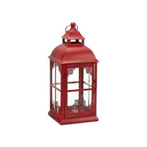 Felinar decorativ REDY 42 cm, roșu imagine