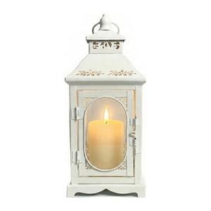 Lanternă decorativă ROSEHILL, 27, 5 cm, albă imagine