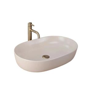 REA-U9655 - Lavoar pentru blat CLEO 41x60, 5 cm ceramică/bej imagine