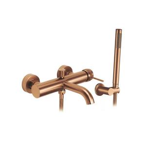 REA-B4567 - Set pentru cadă LUNGO, cupru periat imagine