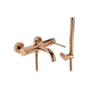 REA-B0980 - Set pentru cadă LUNGO DIAMOND, finisaj cupru periat imagine