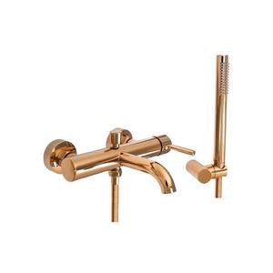 REA-B7987 - Set pentru cadă LUNGO, cupru periat imagine