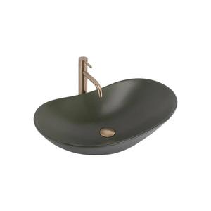 REA-U6372 - Lavoar ROYAL pentru blat 35, 5x61, 5 cm ceramică/măsliniu imagine