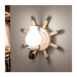 Brilagi - Aplică de perete TIMONA, 1xE14/40W/230V, stejar imagine