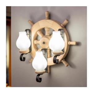 Brilagi - Aplica de perete TIMONA 3xE14/40W/230V, stejar imagine