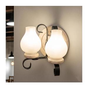 Brilagi - Aplică de perete ROATA APLICA 2xE14/40W/230V, stejar imagine